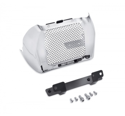 Oil Cooler Cover - Chrome