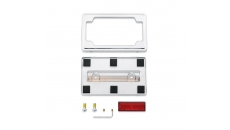 Framed Layback License Plate Mounting Kit