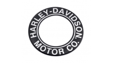 Harley-Davidson Motor Co. Script Fuel Cap Medallion