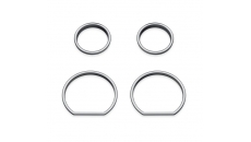 Defiance Gauge Bezels - 4-Piece Fairing Kit