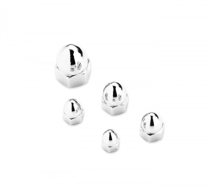 Chrome Acorn Nut Kit