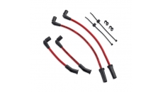 Screamin' Eagle 10MM Phat Spark Plug Wires - Red