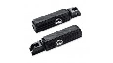 Defiance Rider Footpegs - Black Anodized