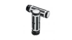 Chrome and Rubber Hand Grips