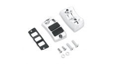 Chrome Auxiliary Accessory Switch Housing Kit