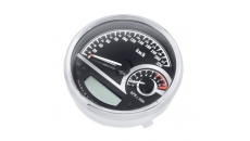 Black Dial Analog Speedometer/Tachometer