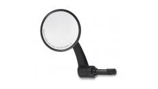 Round Bar End Mirror - Left