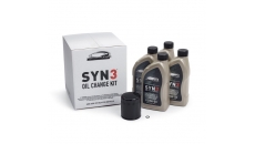 4 Qt. SYN3 Full Synthetic Motorcycle Lubricant Oil Change Kit – Black Filter