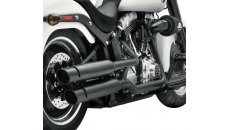 Screamin' Eagle Street Cannon Slip-On Mufflers – Softail Shotgun