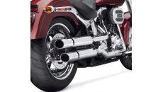 Screamin' Eagle Street Cannon Slip-On Mufflers – Softail Shotgun