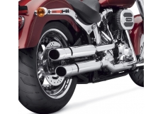 Screamin' Eagle Street Cannon Slip-On Mufflers – Softail Shotgun