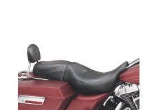Low-Profile Leather Bucket Seat