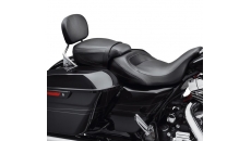 Low-Profile Passenger Pillion - Black Smooth Vinyl