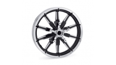 Impeller 17 in. Front Wheel - Contrast Chrome