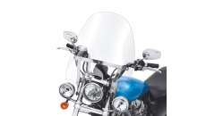 H-D Detachables Compact Windshield for Models with Auxiliary Lighting