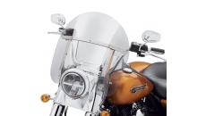 H-D Detachables 16 in. Windshield - Light Smoke