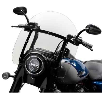 H-D Detachables 16 in. Windshield - Light Smoke