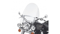 Road King H-D Detachables Windshield - 22 in. Clear