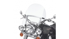 Road King H-D Detachables Windshield - 18 in. Clear