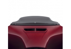 Grooved Black Windshield Trim